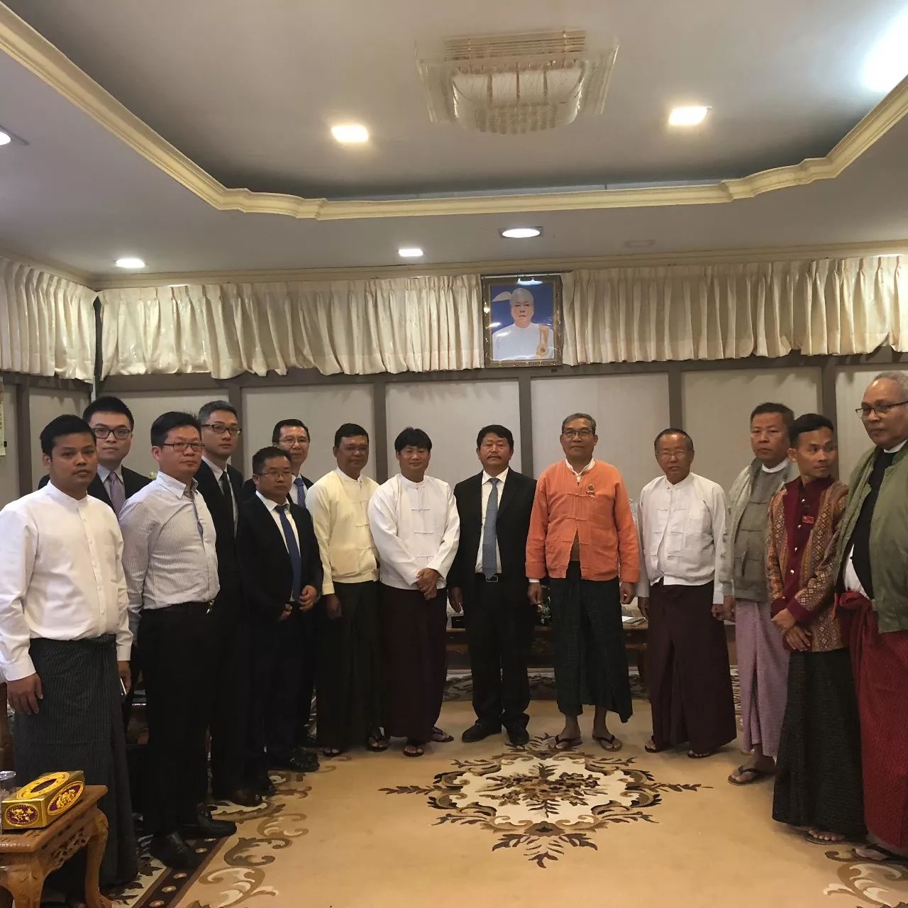 瑞和錦程股東拜會(huì)若開邦總理及相關(guān)部長等領(lǐng)導(dǎo)