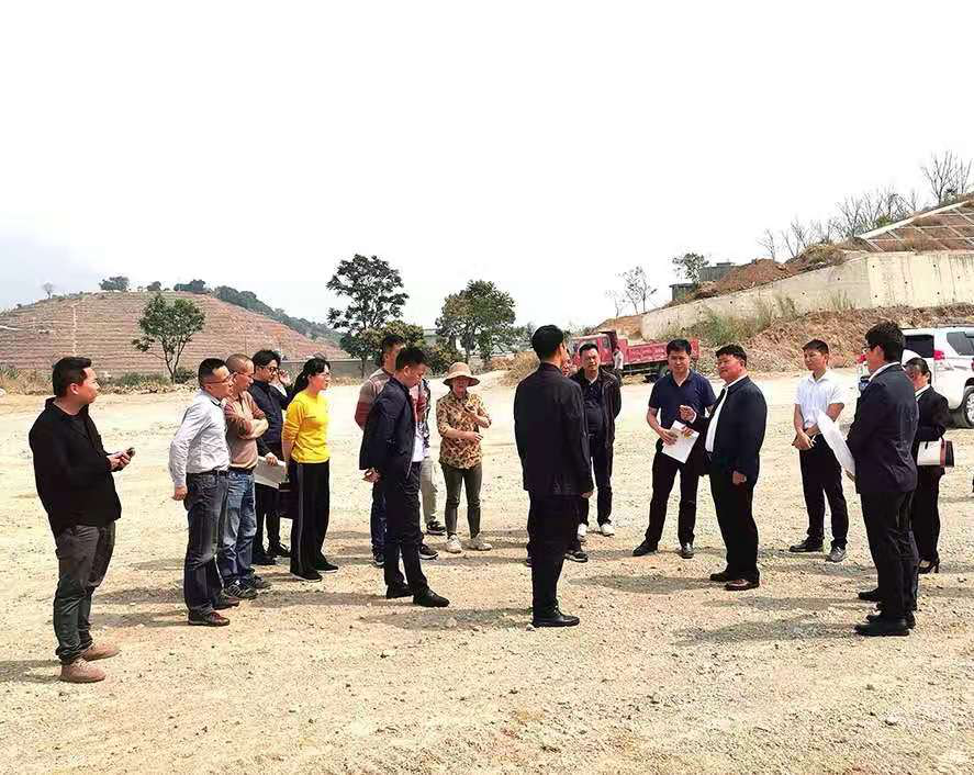 保山市隆陽區(qū)人民政府領導一行蒞臨瑞和錦程蒲縹鐵路專用線項目調(diào)研