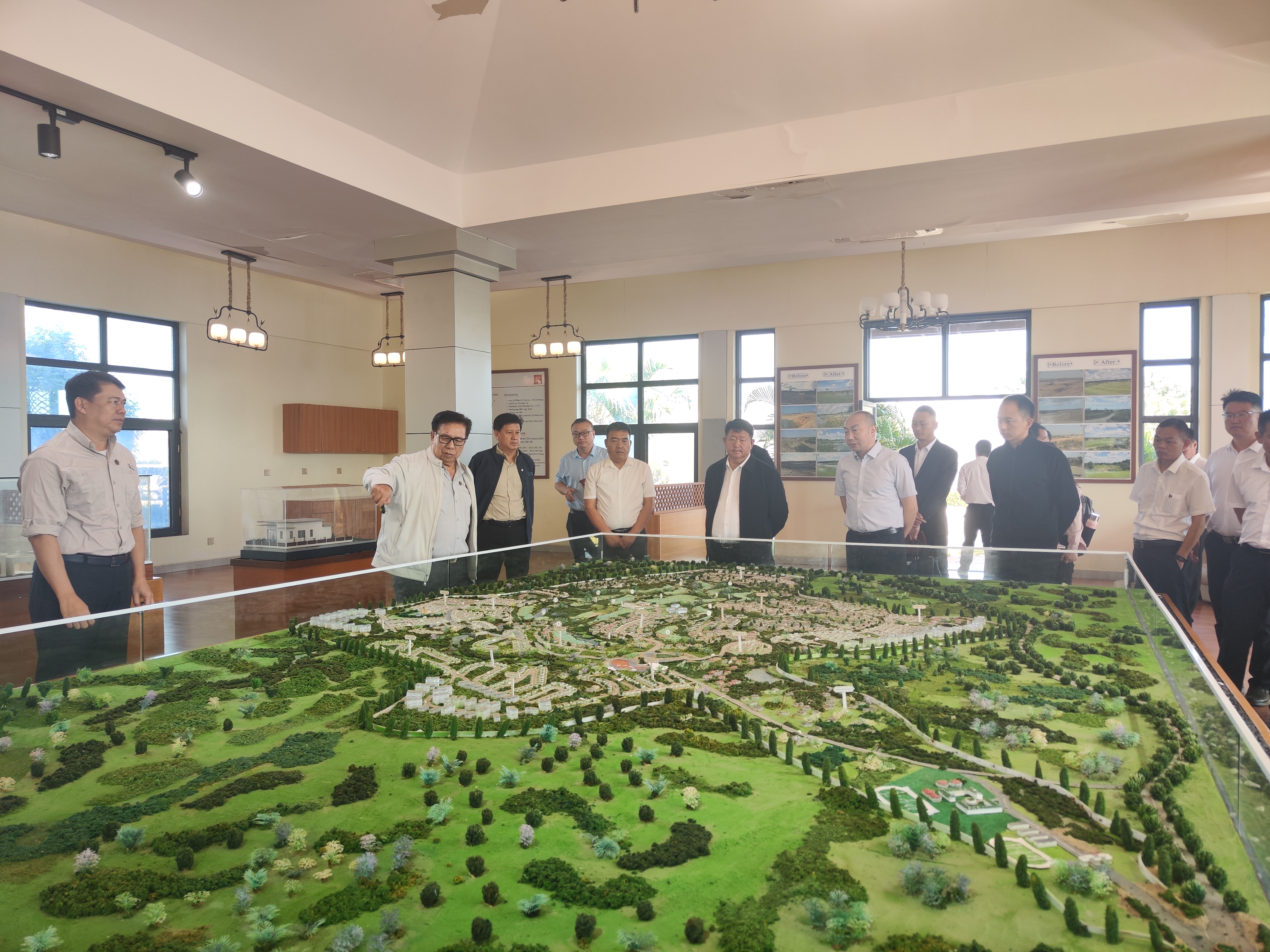 探尋合作機會｜瑞和錦程董事長段治葵率隊考察緬甸曼德勒繆達工業(yè)園區(qū)