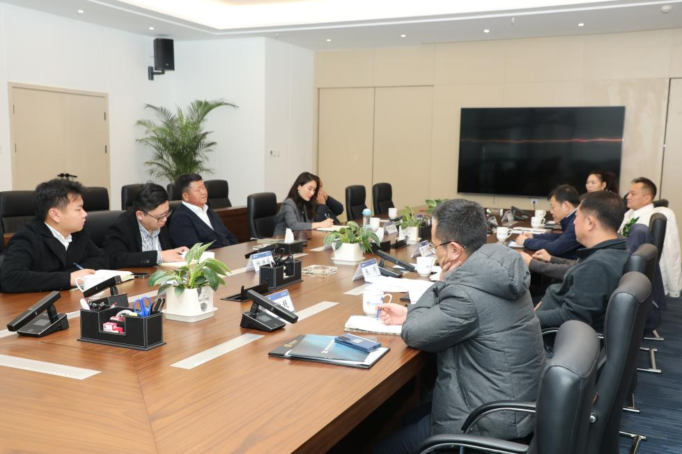 普洱市政府領(lǐng)導(dǎo)一行至瑞和錦程交流座談